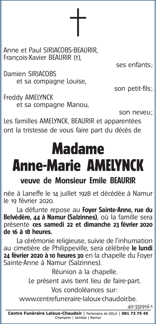Anne-Marie AMELYNCK