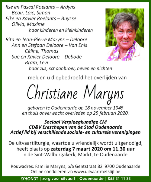 Christiane Maryns