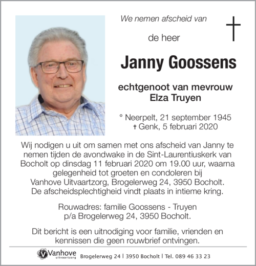 Janny Goossens