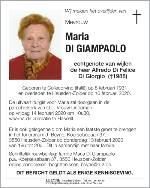 Maria Di Giampaolo