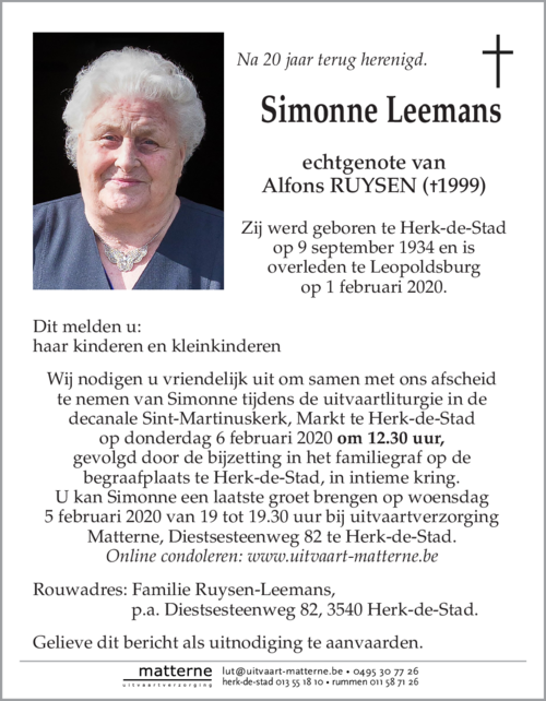 Simonne Leemans
