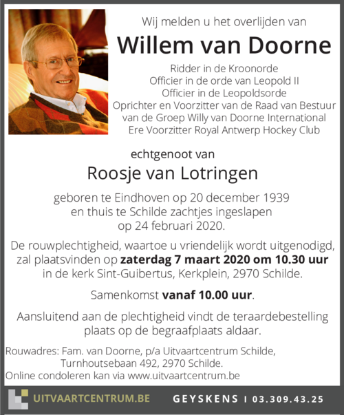 Willy van Doorne