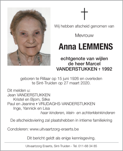 Anna Lemmens