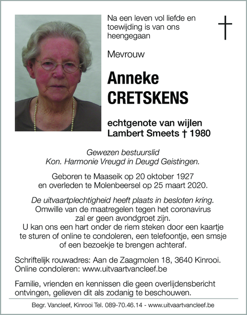 Anneke Cretskens