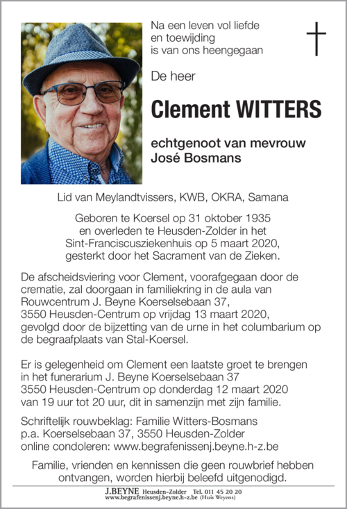Clement WITTERS