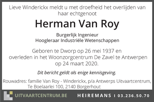 Herman Van Roy