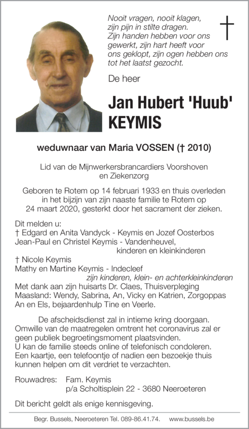 Jan Hubert KEYMIS