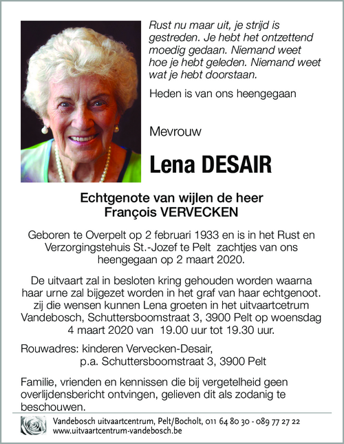 Lena DESAIR
