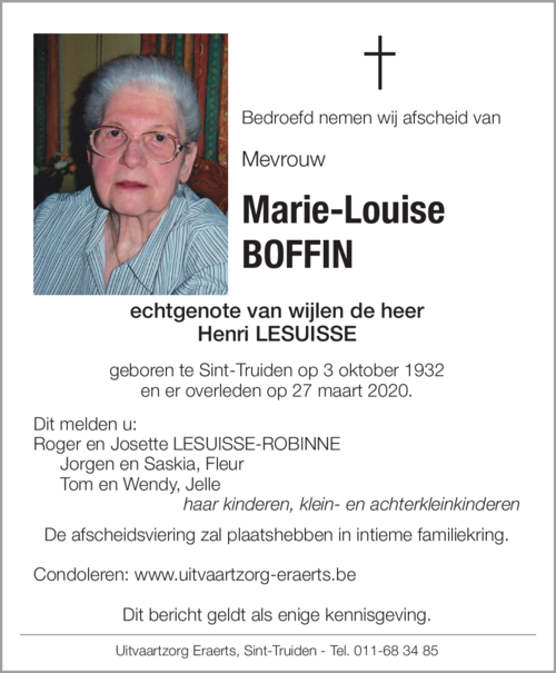 Marie-Louise Boffin