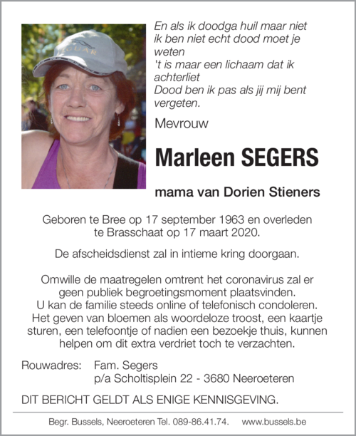 Marleen SEGERS