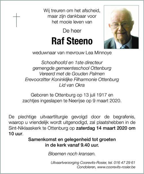 Raf Steeno