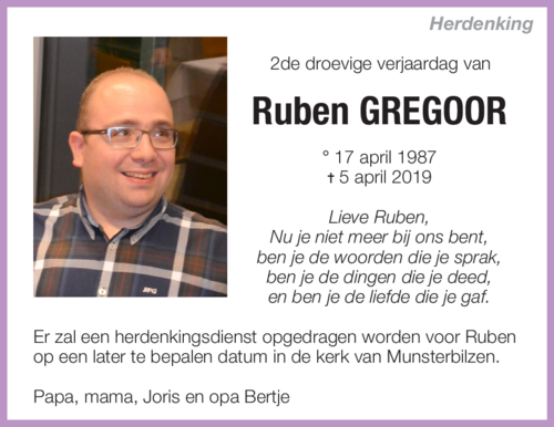 Ruben GREGOOR