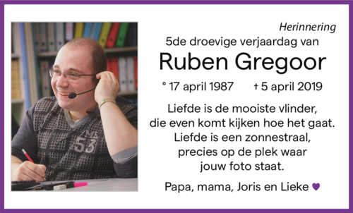 Ruben GREGOOR