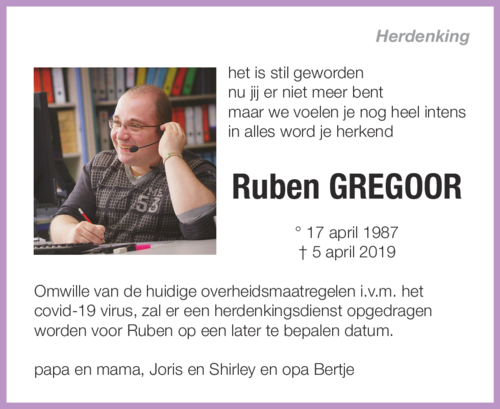 Ruben GREGOOR