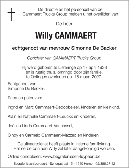 Willy Cammaert