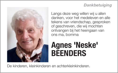 Agnes 'Neske' BEENDERS