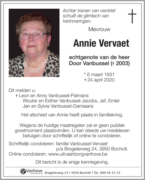 Annie Vervaet