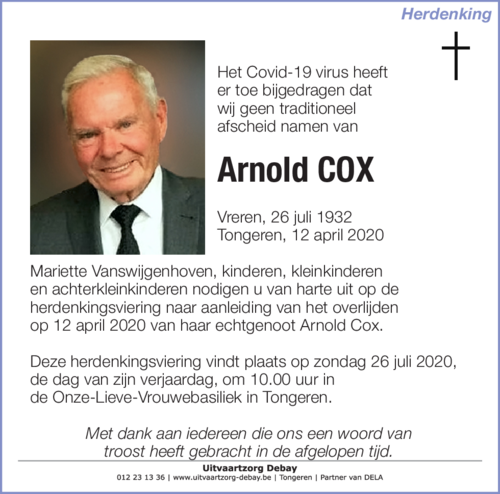 Arnold Cox