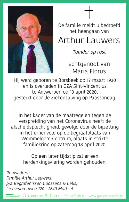 Arthur Lauwers