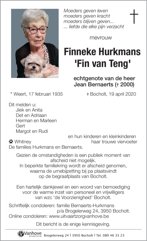 Finneke Hurkmans