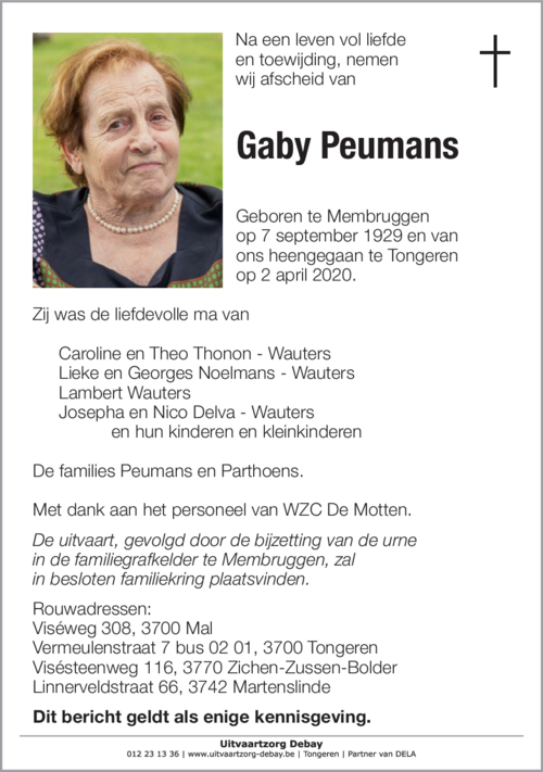 Gaby Peumans