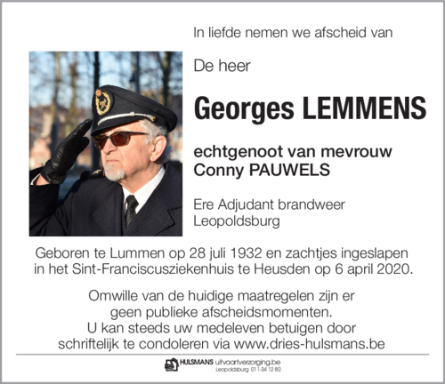 Georges Lemmens