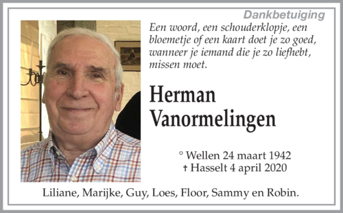 Herman Vanormelingen