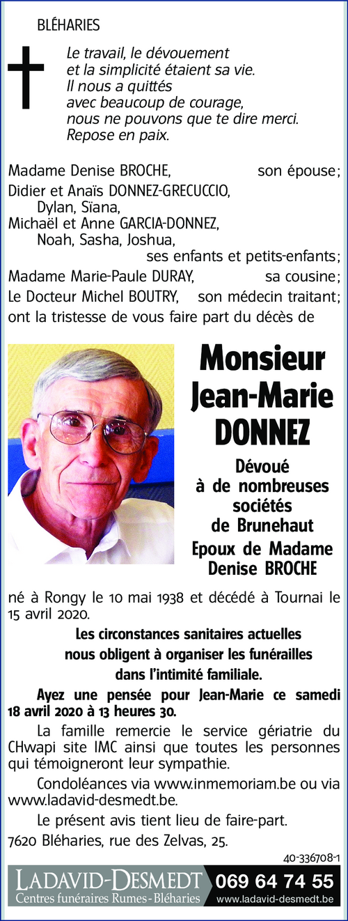 Jean-Marie DONNEZ