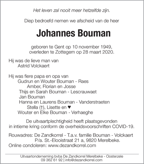 Johannes Bouman