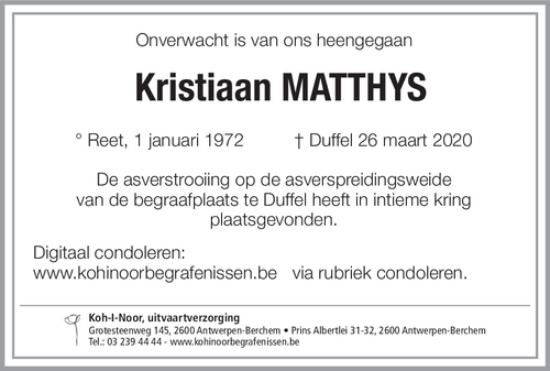 Kristiaan Matthys