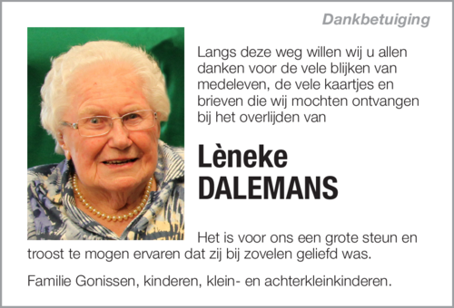 Lèneke DALEMANS