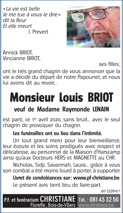 Louis BRIOT