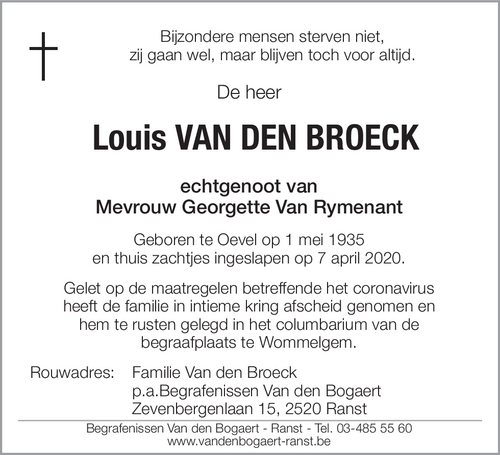Louis Van den Broeck