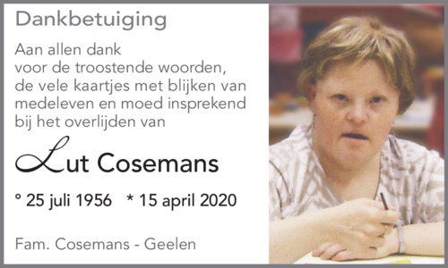 Lutgarde COSEMANS