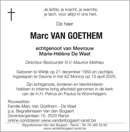 Marc Van Goethem