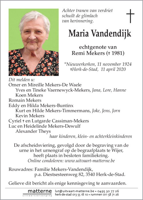 Maria Vandendijk