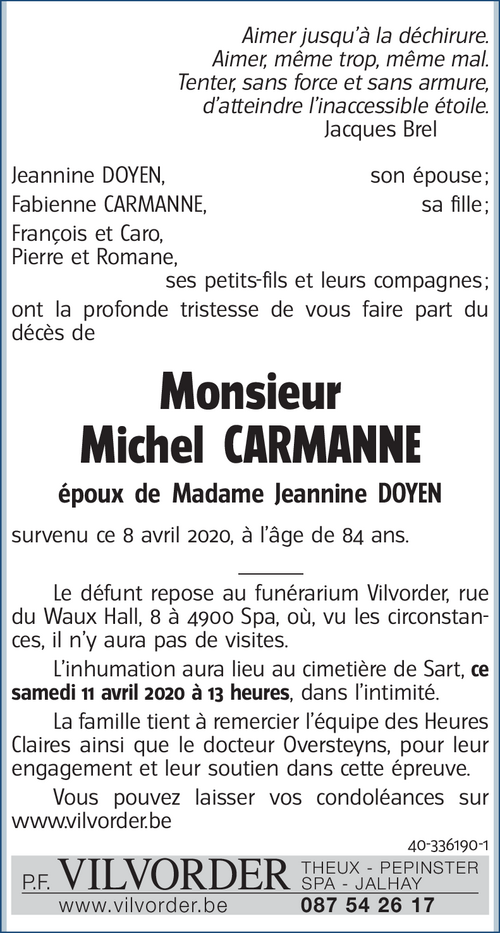 Michel CARMANNE