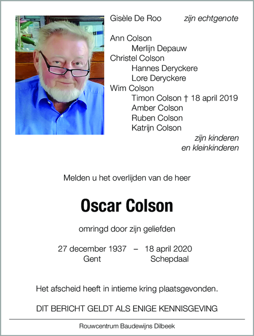 Oscar Colson