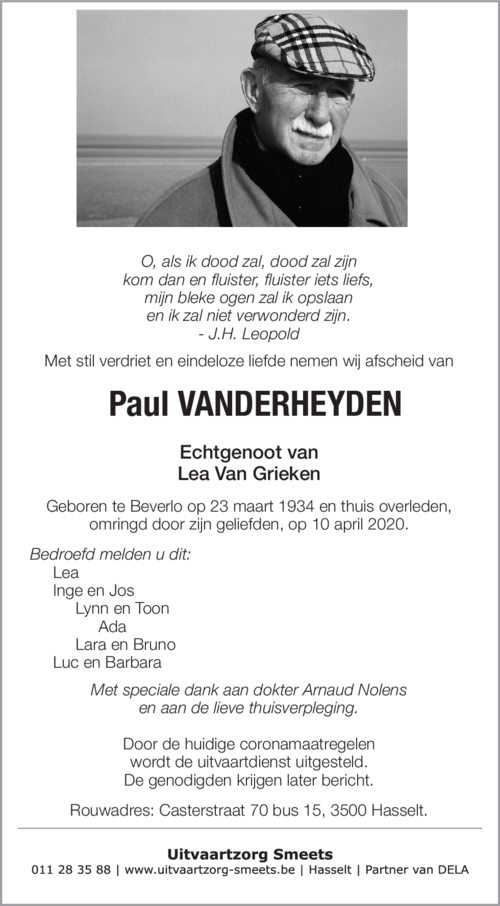 Paul Vanderheyden