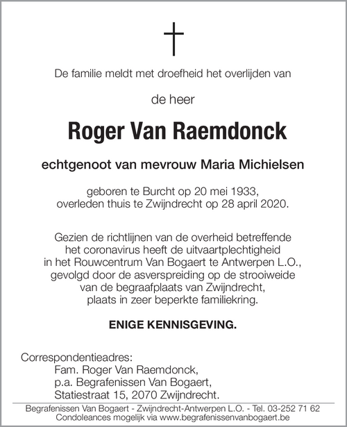 Roger Van Raemdonck