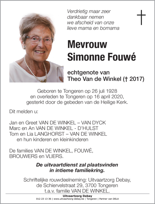 Simonne Fouwé