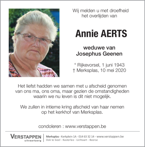 Annie Aerts