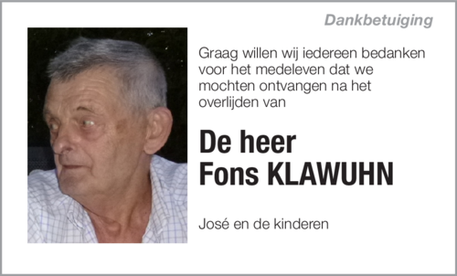 Fons KLAWUHN