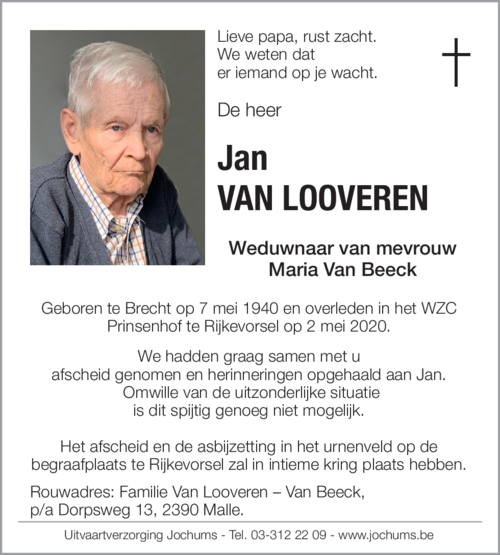 Jan Van Looveren