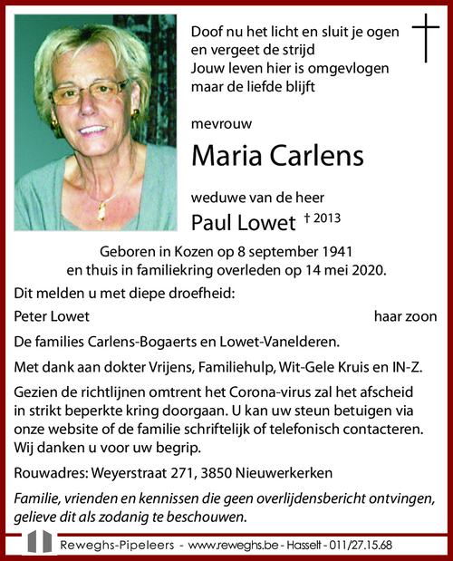 Maria Carlens
