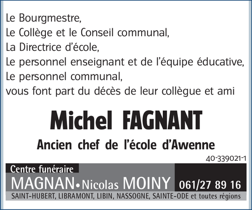 Michel FAGNANT