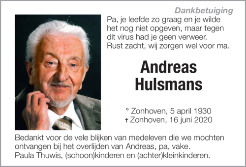 Andreas Hulsmans