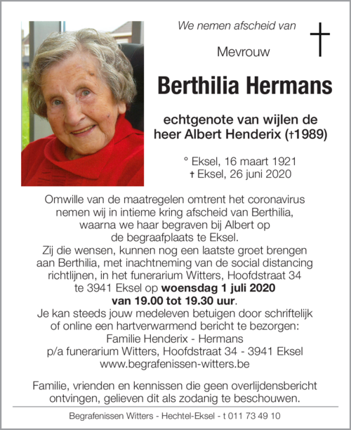Berthilia Hermans