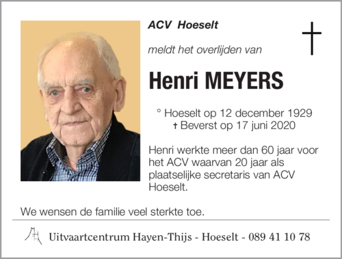 Henri MEYERS