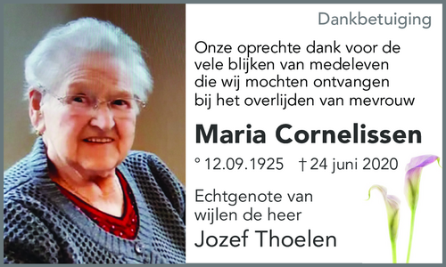 Maria Cornelissen